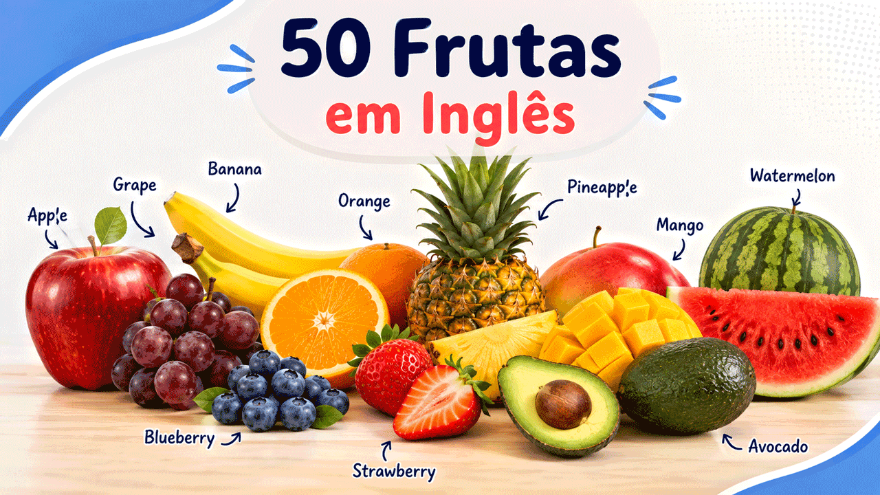 Conheça o nome de 50 frutas em inglês e aumente seu vocabulário.