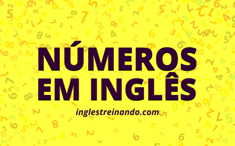 como falar os números em inglês