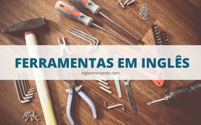 Lista de Ferramentas em inglês