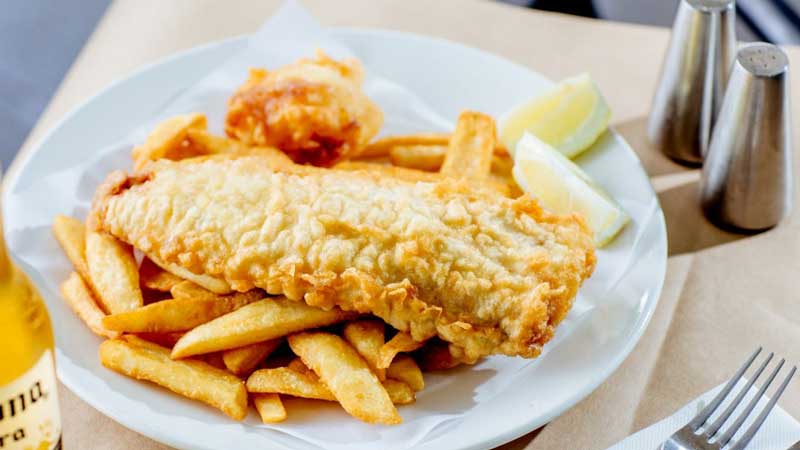 Pratos típicos da Austrália - Fish & Chips