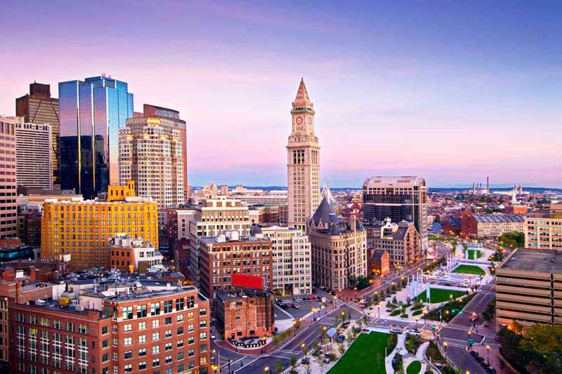 Cidade de Boston é considerada uma das principais cidades dos Estados Unidos