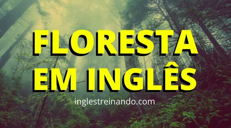 Palavras de Floresta em Inglês