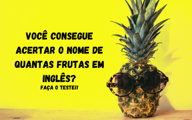 Como é fruta em inglês