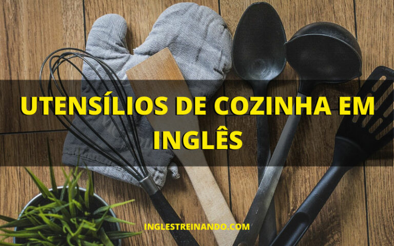 utensilios de cozinha em ingles