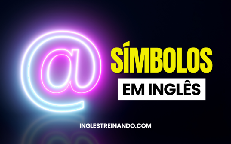 Nome dos símbolos em inglês