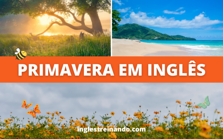 Primavera em Inglês: Inglês Treinando