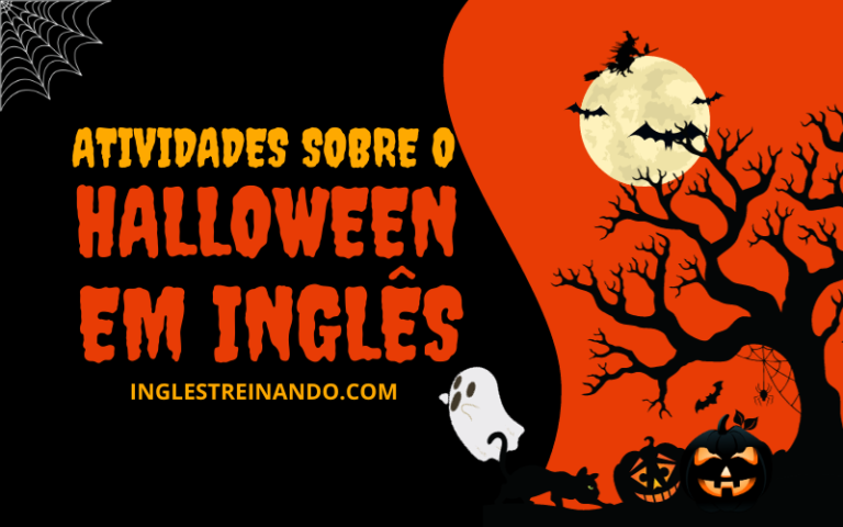 atividades de inglês halloween para imprimir