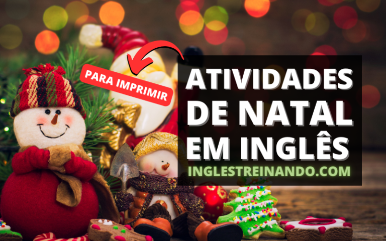 Atividades de Natal em Inglês - Inglês Treinando