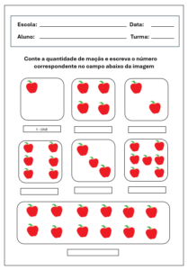 Atividades de Números em Inglês - Inglês Treinando