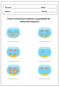 Atividades de Números em Inglês - Inglês Treinando