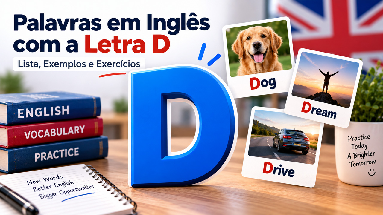 Palavras em inglês com a letra D