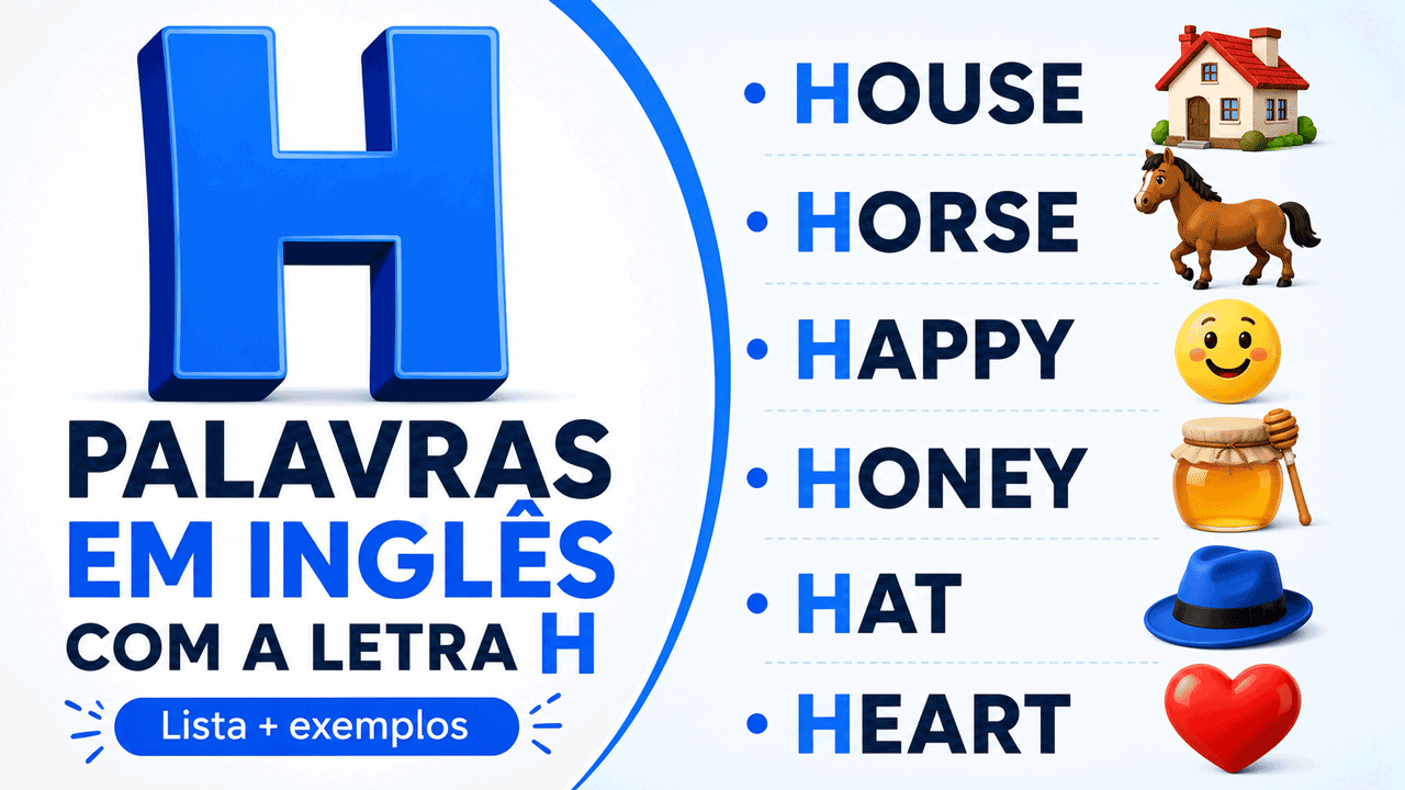 Palavras em inglês que começam com a letra H